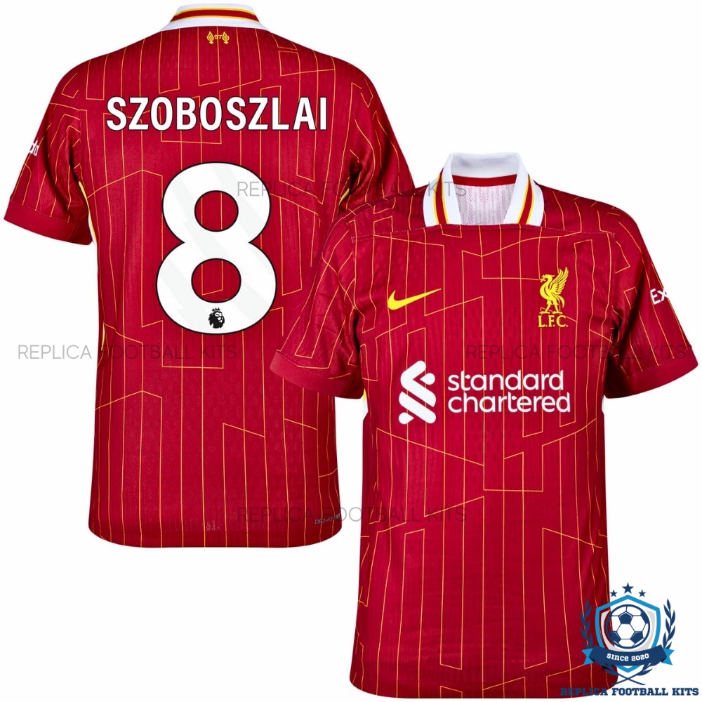 Liverpool Szoboszlai 8 Home Men Replica Shirt 24/25