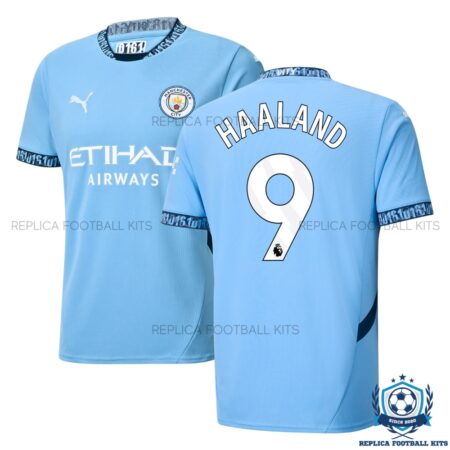 Manchester City Haaland 9 Home Men Replica Shirt 24/25