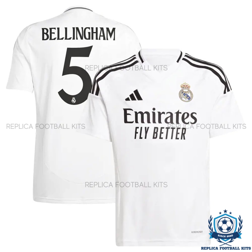 Real Madrid Bellingham 5 Home Replica Shirt 24/25