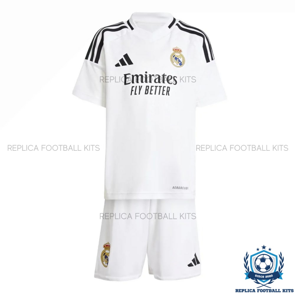 Real Madrid Home Kids Replica Kit 2024/25