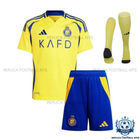Al Nassr Home Kid Replica Kits 24/25 - Overview
