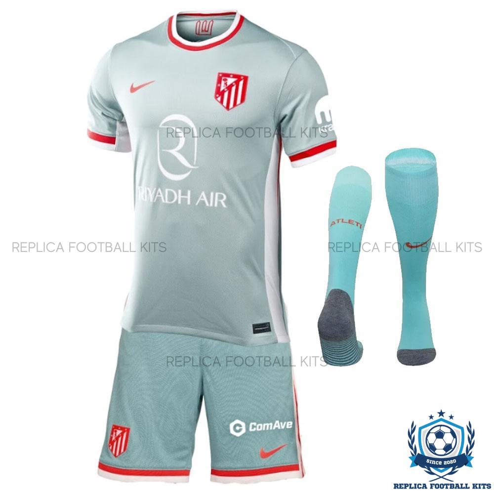 Atletico Madrid Away Kids Replica Football Kit 2024/25