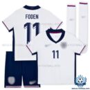 England Home Kid Replica Kits 2024 FODEN 11 - overview