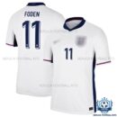 England Home Men Replica Shirt 2024 FODEN 11 - overview