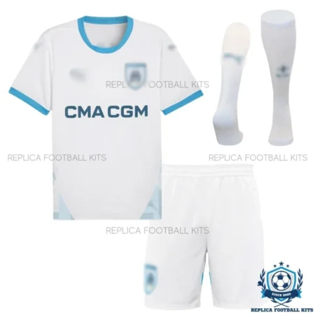 Marseille Home Kids Replica Kit 2024/25 - front view