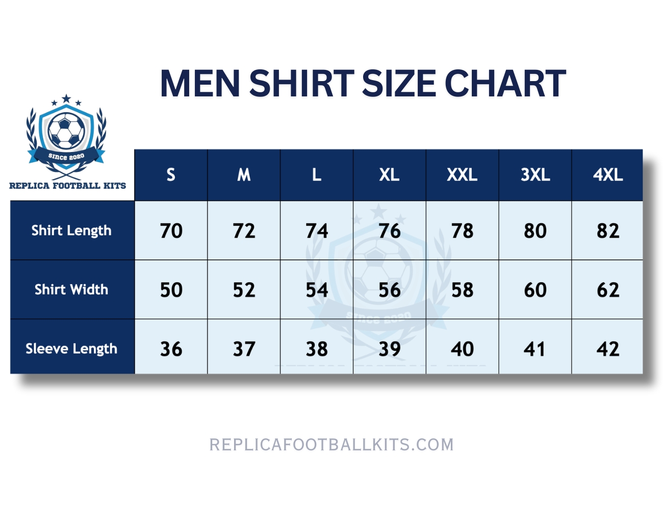 Men Shirt Size