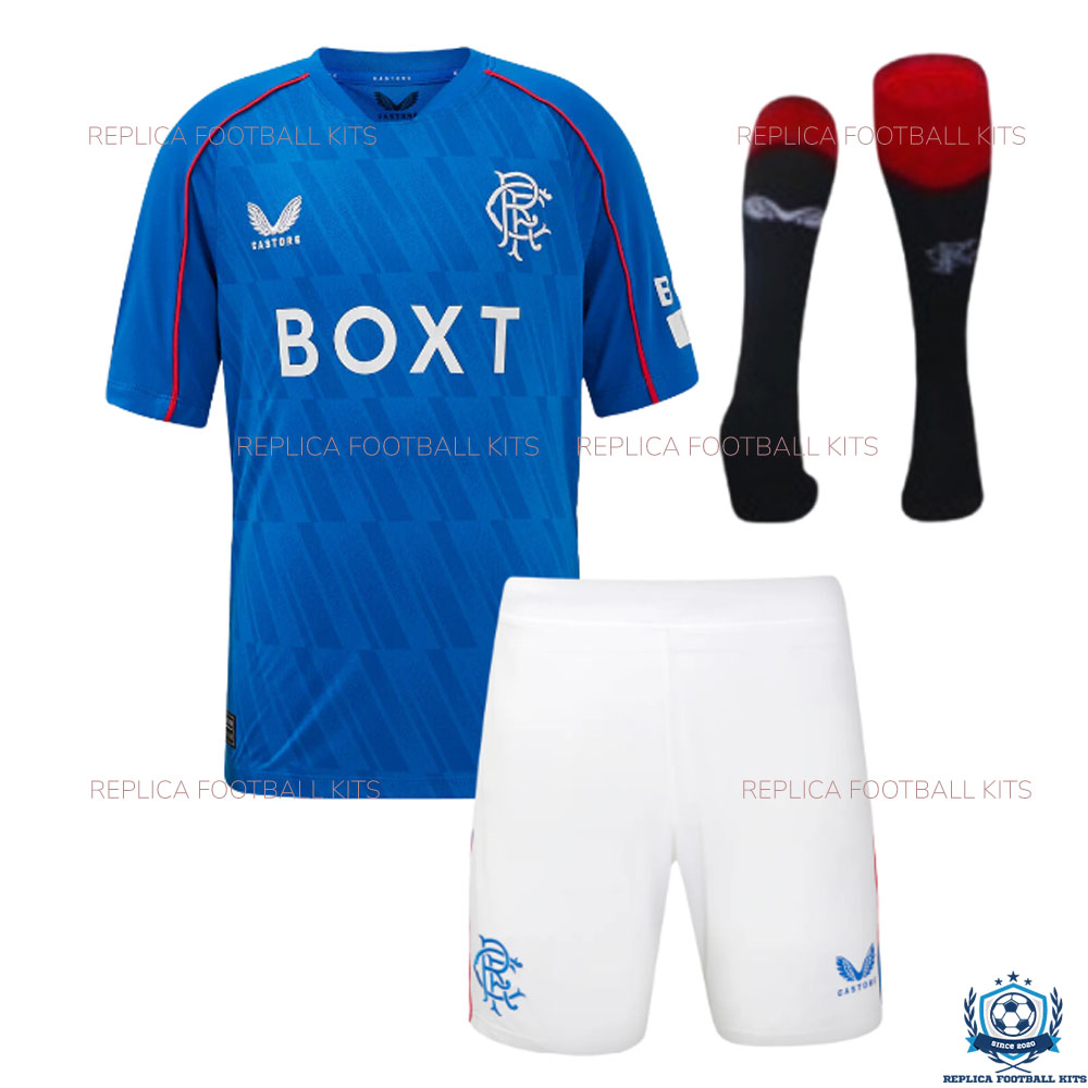 Rangers Home Kid Replica Kits 24/25