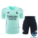 Real Madrid Blue Training Kids Replica Football Kit 2024/25 - Front View