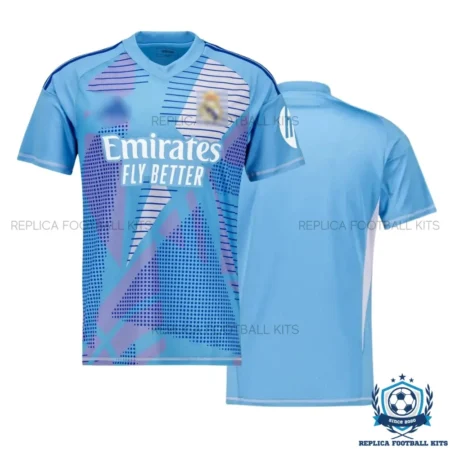 Real Madrid Goalkeeper Men Replica Football Shirt 2024/25 - Over View