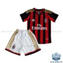 Retro AC Milan Home Kids Replica Kit 13/14 - Front View