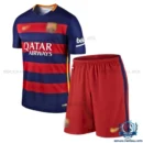 Barcelona Home Kids Replica Kit 15/16 - Front View