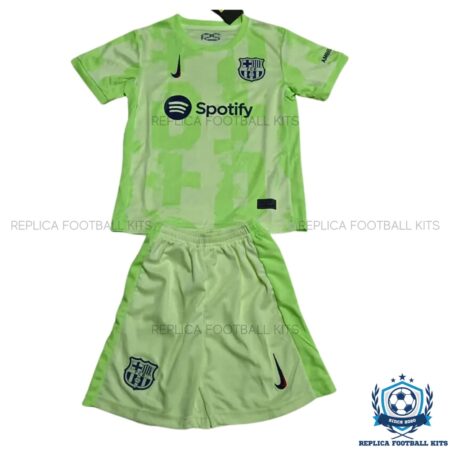 Barcelona Third Kids Replica Football Kit 2024/25