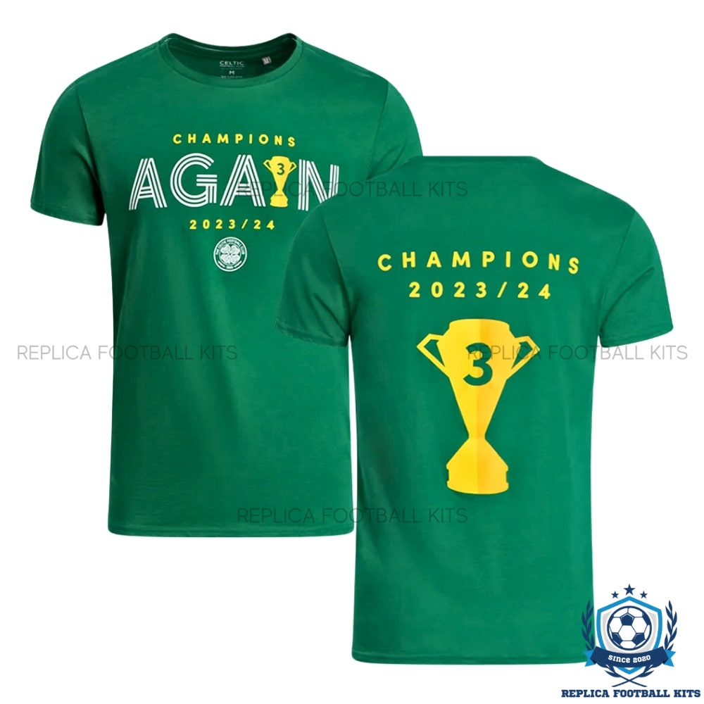 Celtic Champion Men Replica Shirts 24/25