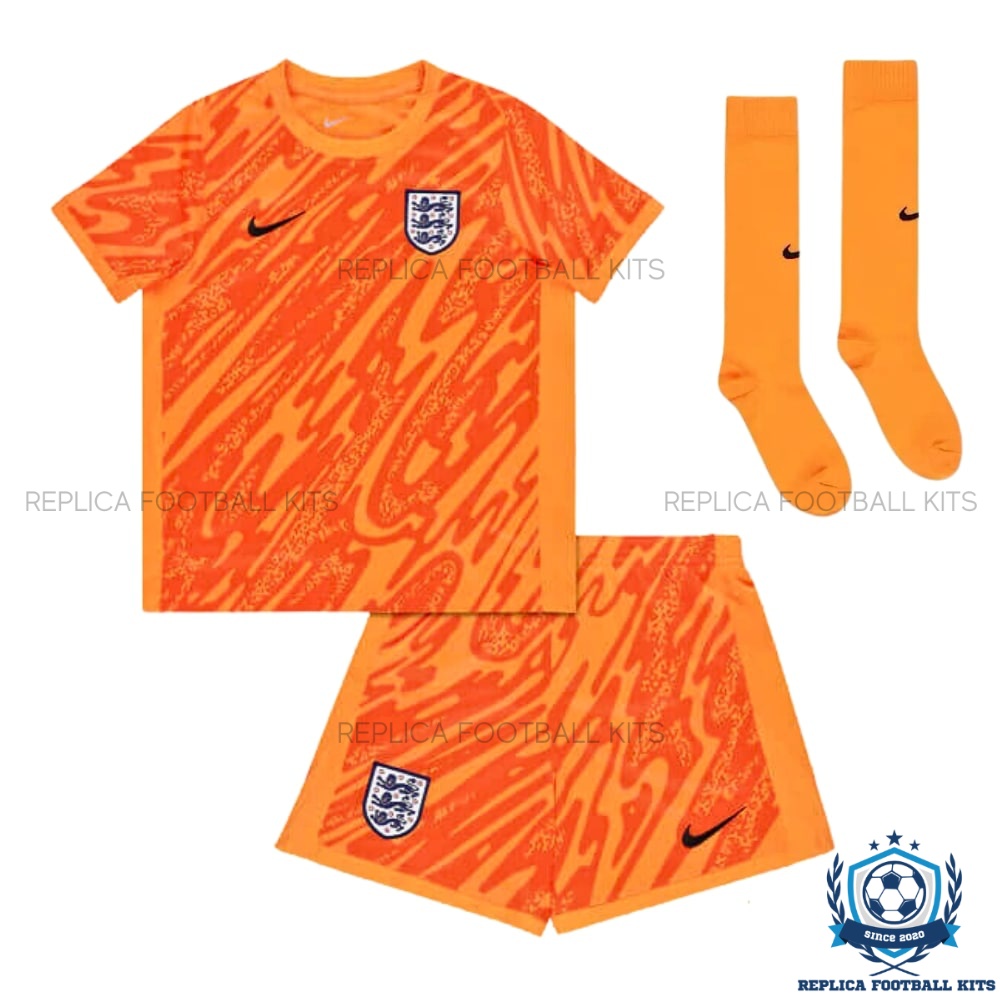 England Goalkeeper Kid Replica Kits 24/25