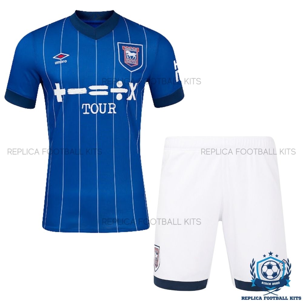 Ipswich Town Home Kid Replica Football Kits 24/25