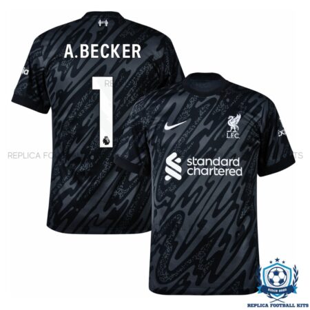 Liverpool A.Becker 1 Goalkeeper Men Replica Shirt 24/25