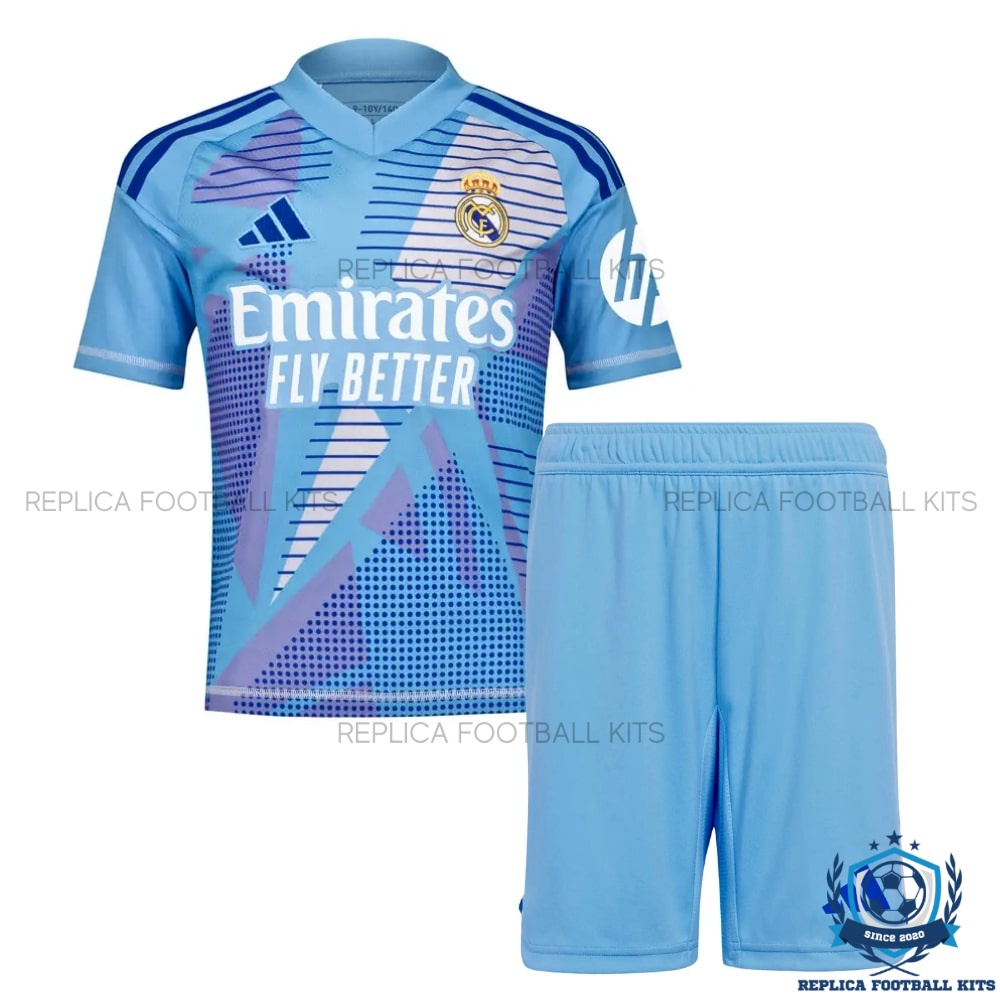 Real Madrid Goalkeeper Kids Replica Kit 2024/25