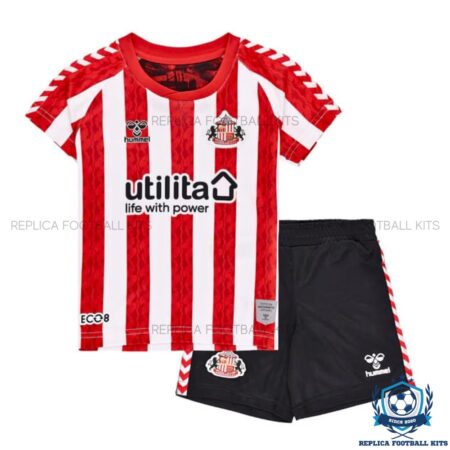 Sunderland Home Kids Replica Kits 24/25