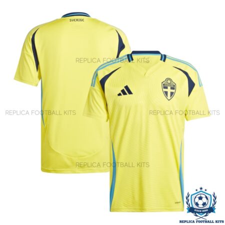 Sweden Home Men Replica Shirt 2024