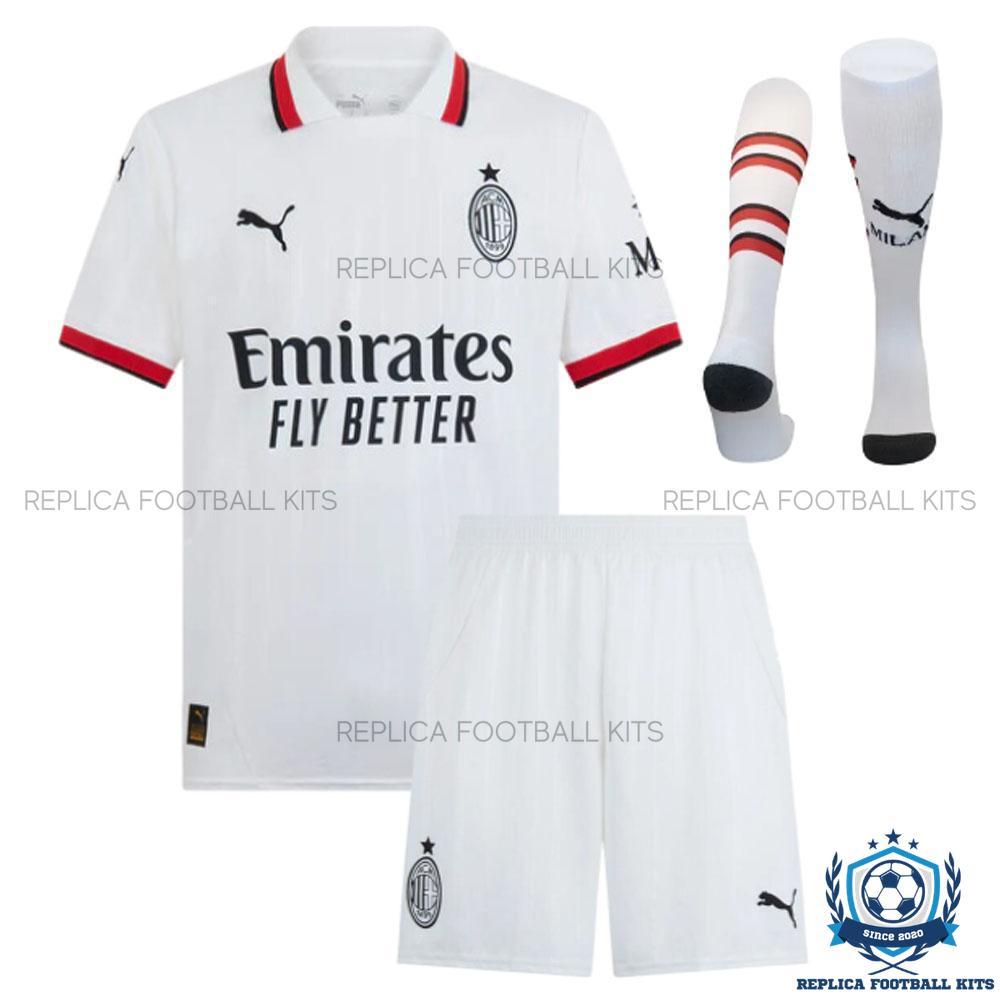 AC Milan Away Kids Replica Football Kit 2024/25