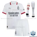 AC Milan Away Kids Replica Football Kit 2024/25 - front view
