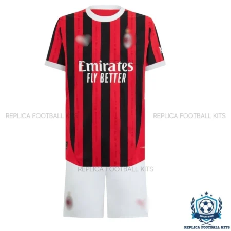AC Milan Home Adult Replica Kit 24/25 - front view