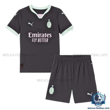 AC Milan Third Kids Replica Kit 24/25