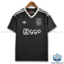 Ajax Black Pre Match Men Replica Shirts 24/25 - Front view