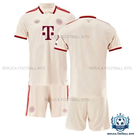 Bayern Munich Third Kids Replica Kit - overview