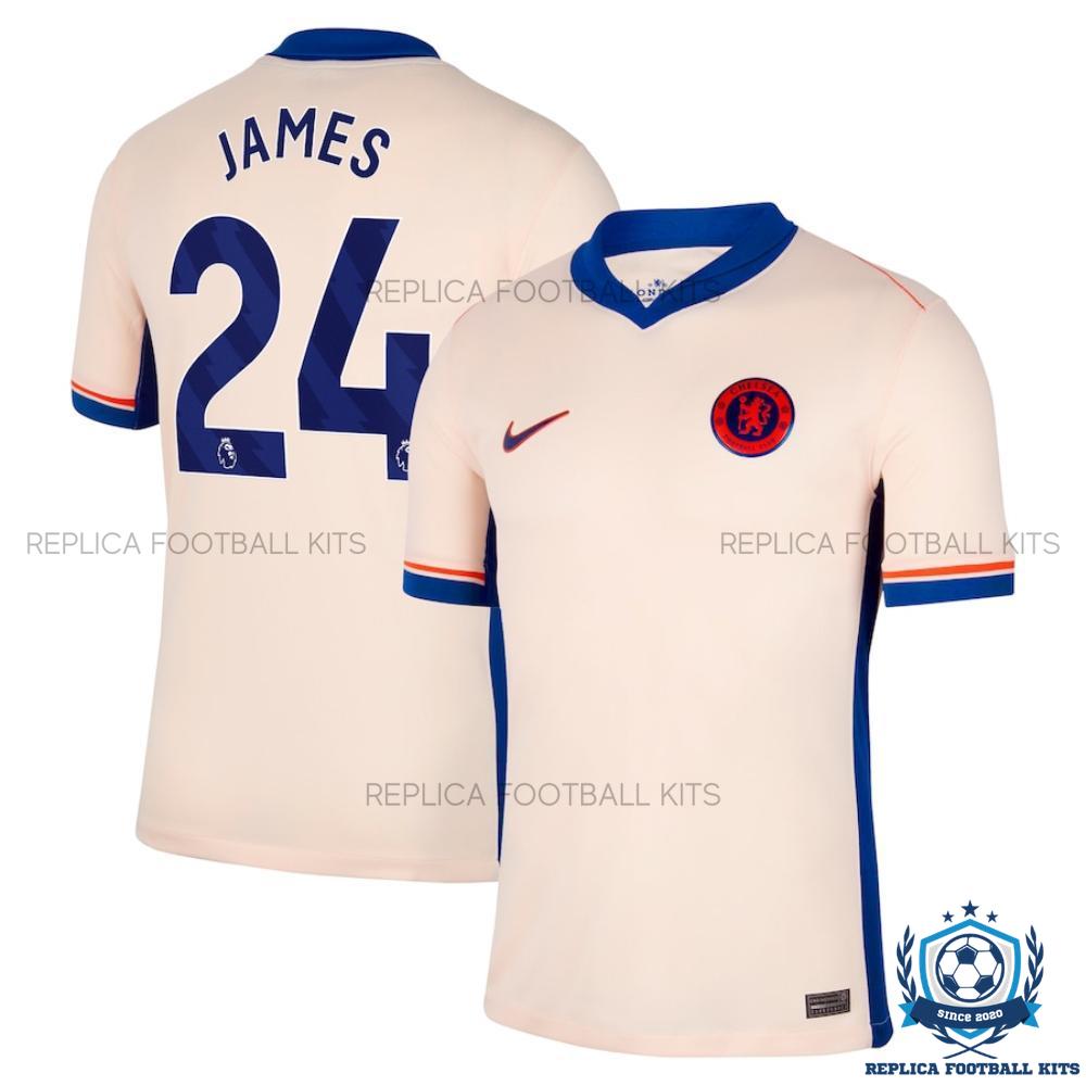 Chelsea Away Men Replica Shirt 24/25 JAMES 24