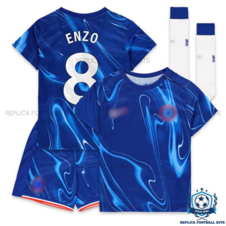 Chelsea Home Kid Replica Kits 24/25 Enzo 8 - Overview