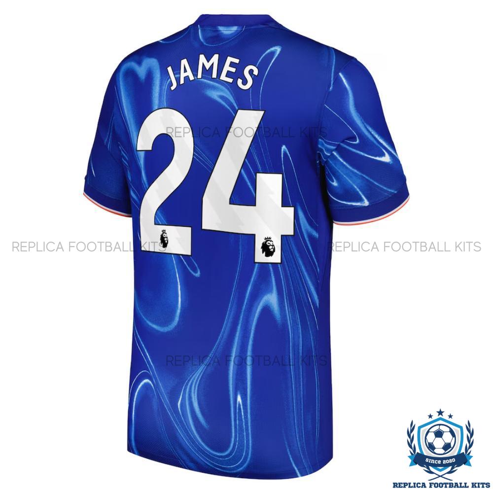 Chelsea Home Men Replica Shirt 24/25 JAMES 24