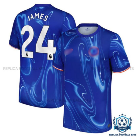 Chelsea Home Men Replica Shirt 24/25 JAMES 24 - Overview