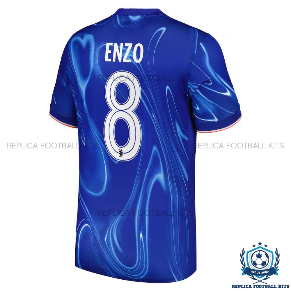 Chelsea Home Men Replica Shirts 24/25 ENZO 8