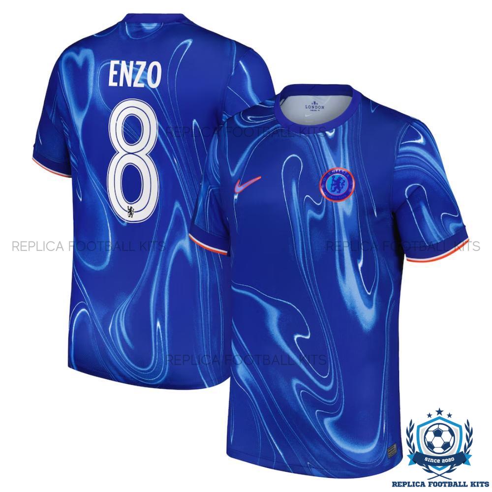 Chelsea Home Men Replica Shirts 24/25 ENZO 8