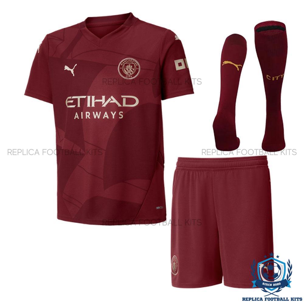 Manchester City Third Adult Replica Football Kit 2024/25