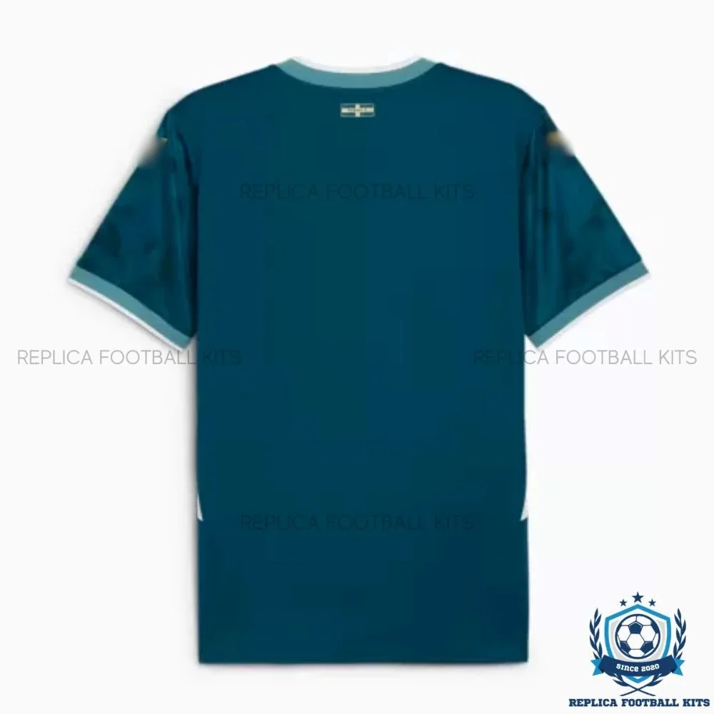 Olympique Marseille Away Kids Replica Football Kit 2024-25 - no socks - back view