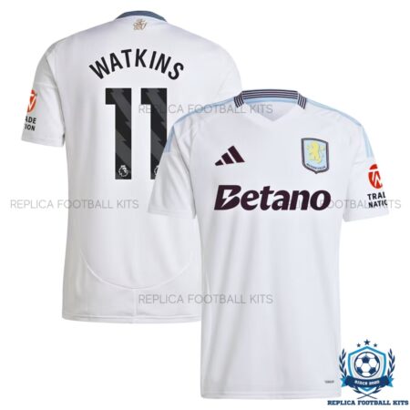 Aston Villa Away Men Replica Shirt 24/25 WATKINS 11