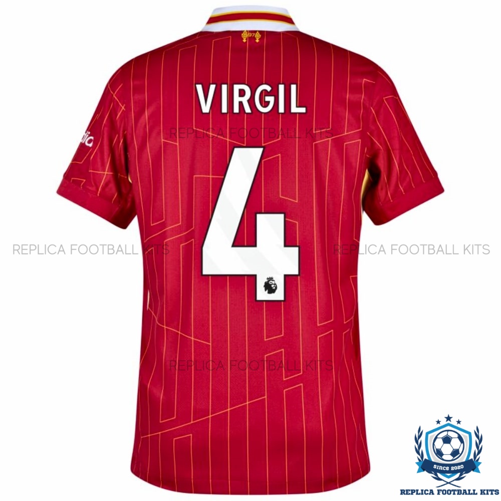 Liverpool VIRGIL 4 Home Men Replica Shirt 24/25