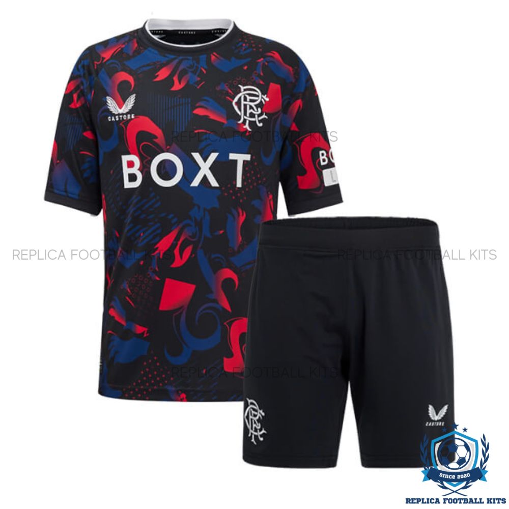 Rangers Third Kid Replica Football Kits 24/25