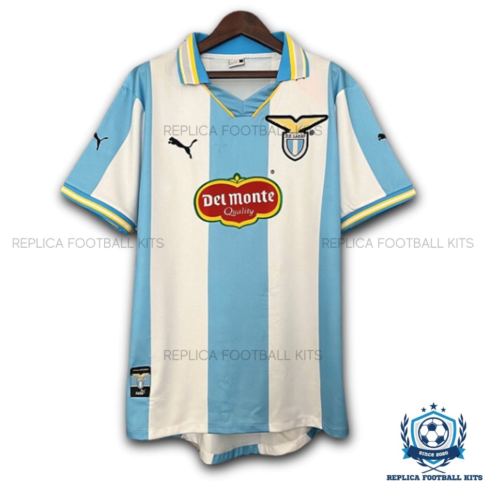 Retro Lazio Champion League Men Replica Shirt 99/00