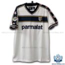 Front View Of Retro Parma Away Men Replica Shirt 03/04 - Front View