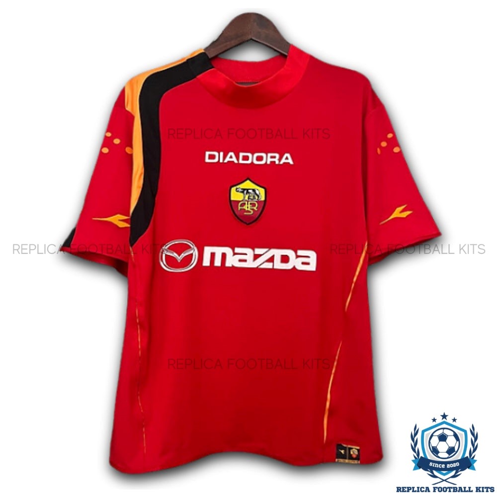 Retro AS Roma Home Men Replica Shirt 04/05