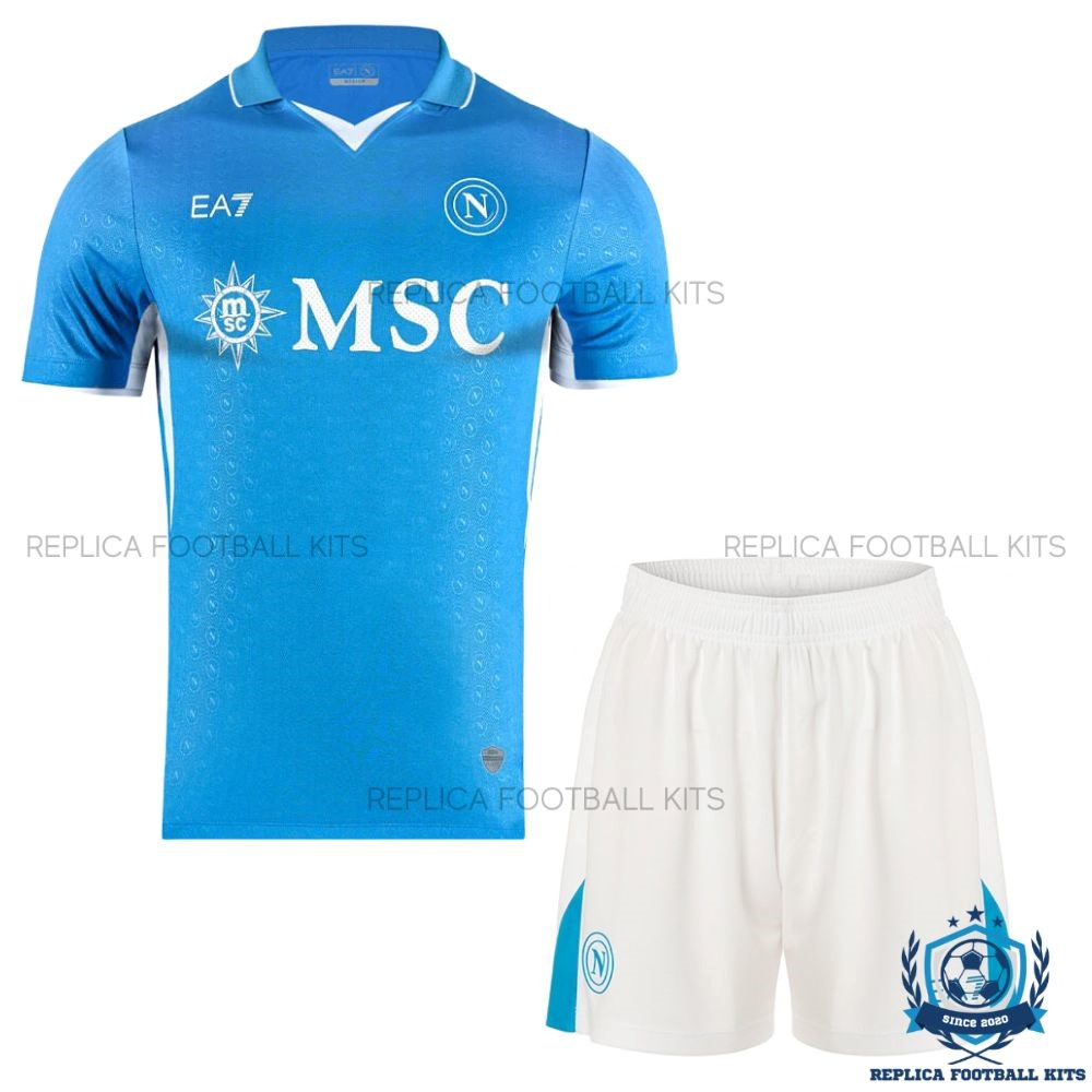 Napoli Home Kid Replica Football Kits 24/25