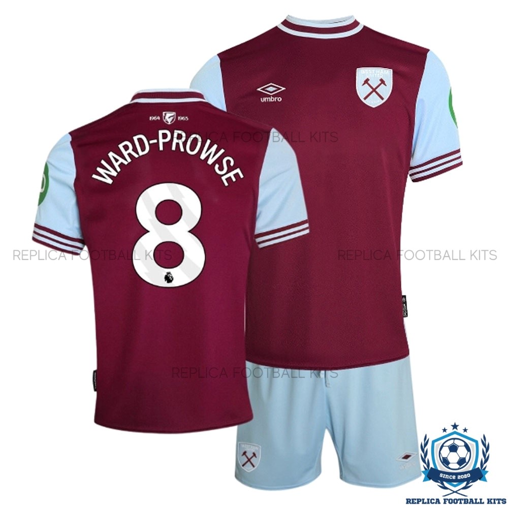 West Ham Home Replica Kit Ward-Prowse 8