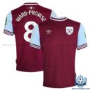 West Ham Home Replica Shirt Ward-Prowse 8 - Front View