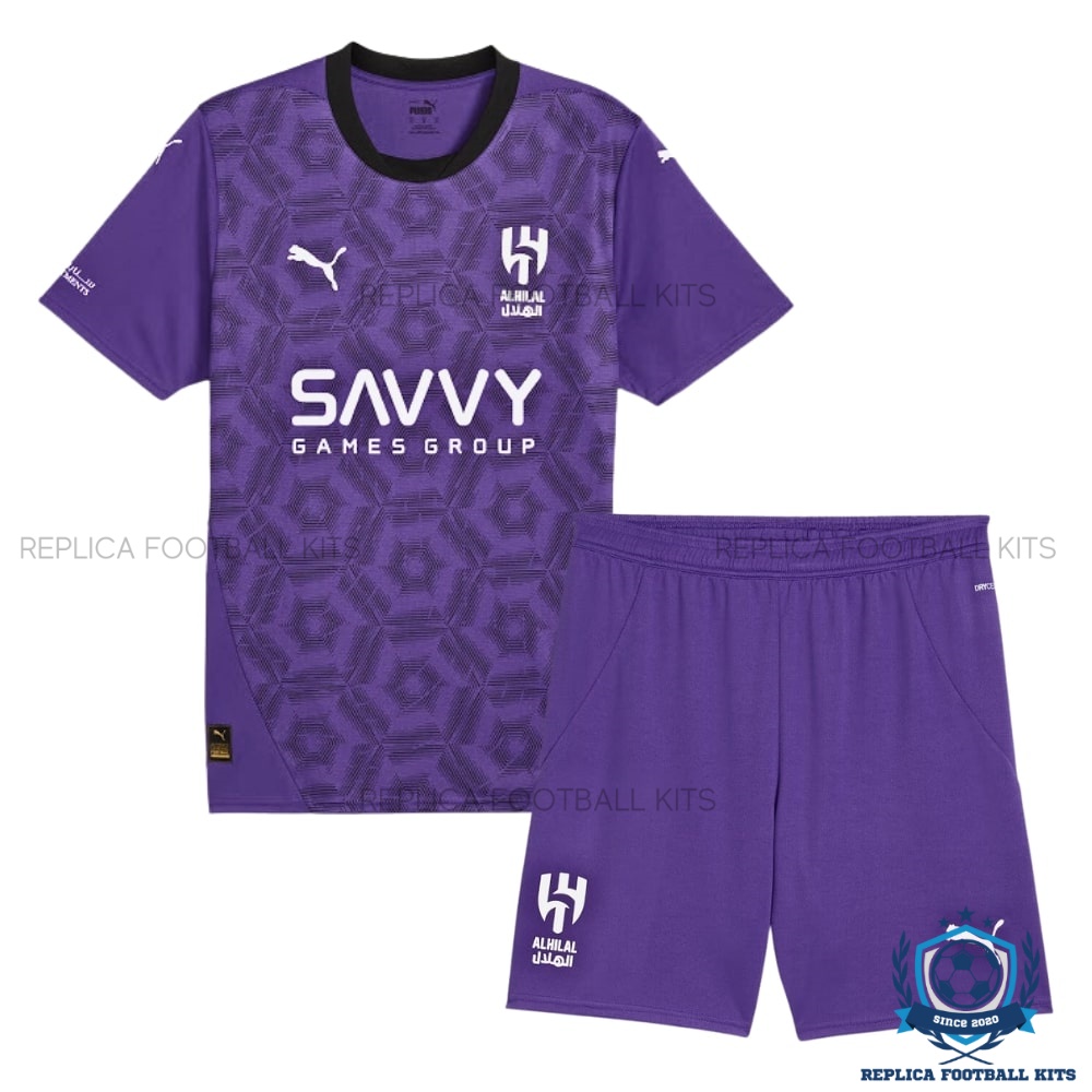 Al Hilal Third Kid Replica Kits 24/25