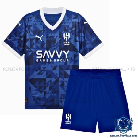 Al Hilal Home Kid Replica Kits 24/25