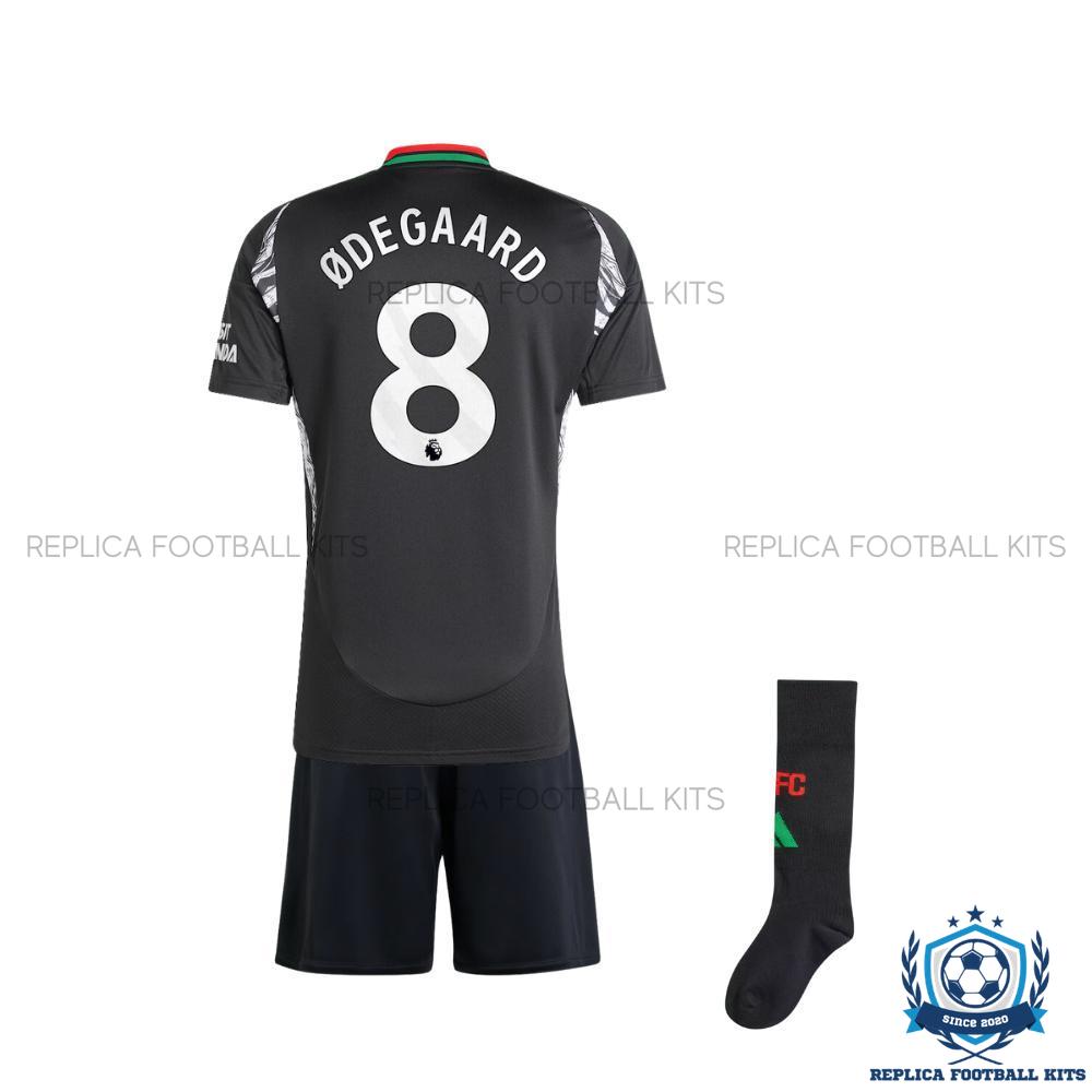 Arsenal Away Kid Replica Football Kit 24-25 ODEGAARD 8 Printed