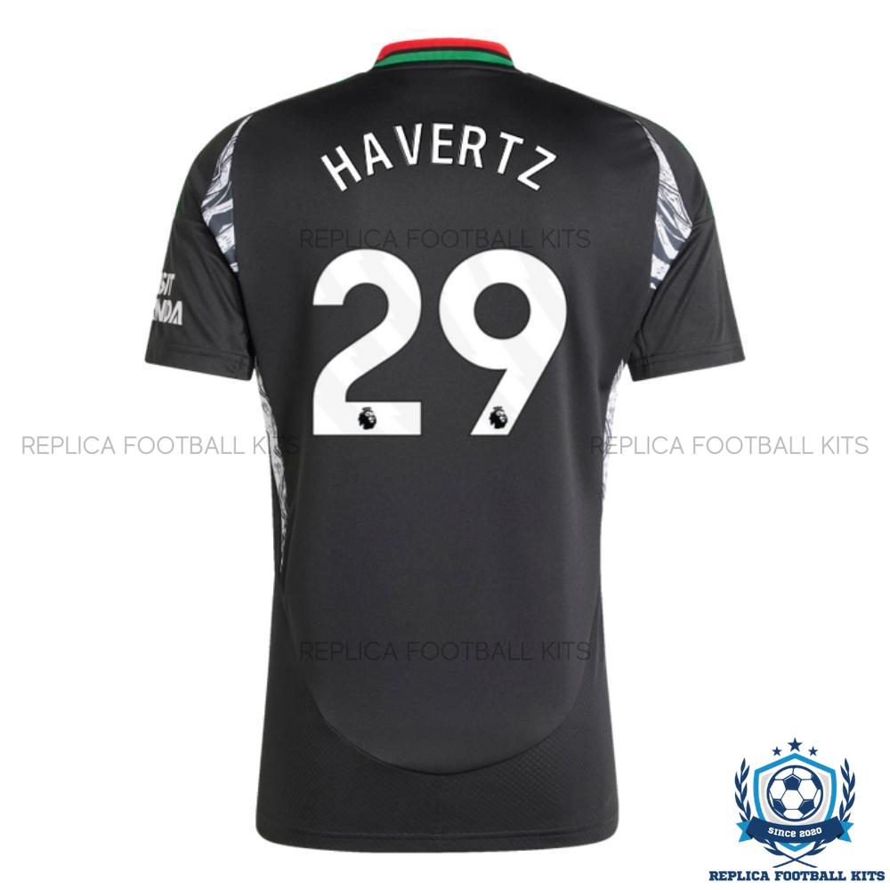 Arsenal Away Men Replica Football Shirt 2024-25 HAVERTZ 29 Printed